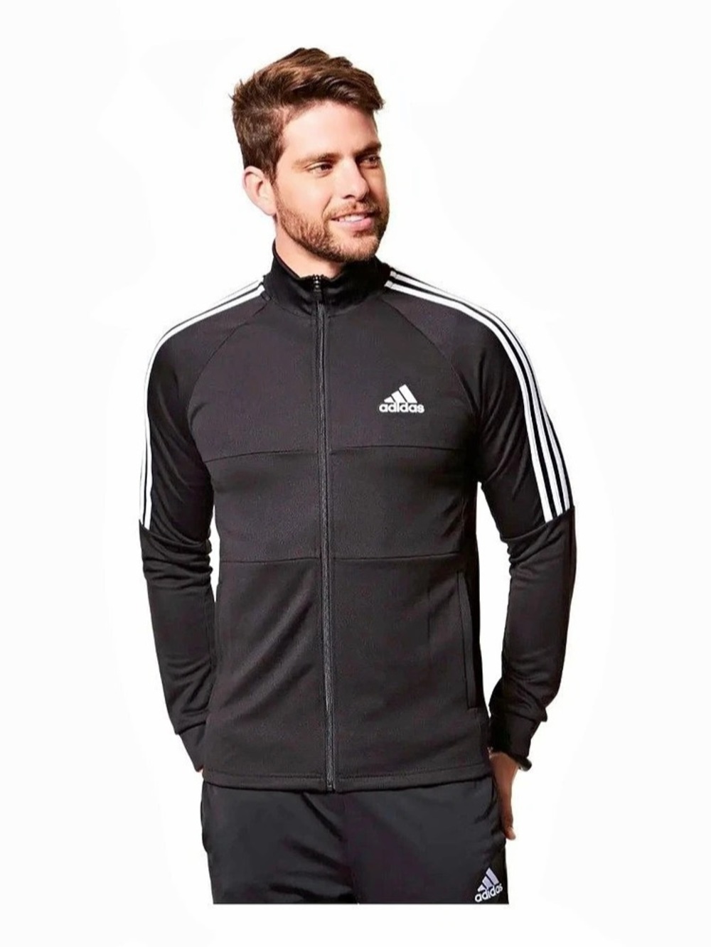 Adidas Sereno AEROREADY Cut 3-Stripes Slim Track Jacket Black Men’s M